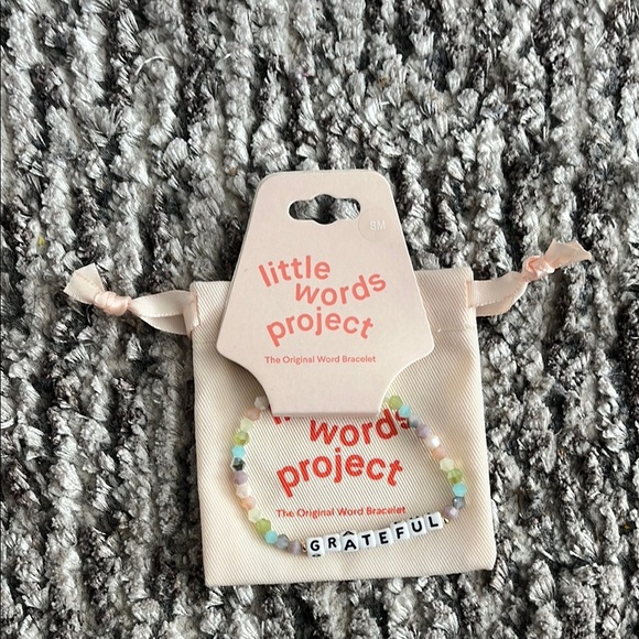 LITTLE WORDS PROJECT grateful bracelet S/M - Picture 1 of 2